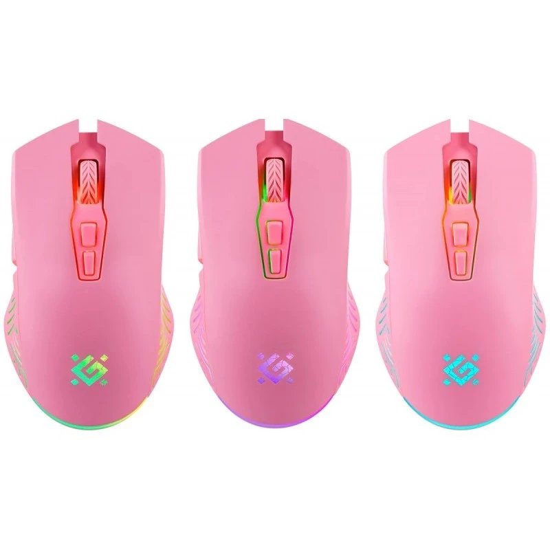 Langaton pelihiiri DEFENDER P ANDORA PINK liitäntä