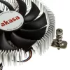 Akasa AK-CC7129BP01 matalaprofiilinen suorittimen jäähdytin, 75 mm, LGA775/LGA1156/LGA1155/LGA1150, alumiini