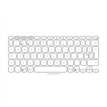 Logitech Keys-To-Go 2 -näppäimistö Universal Bluetooth QWERTY US International valkoinen