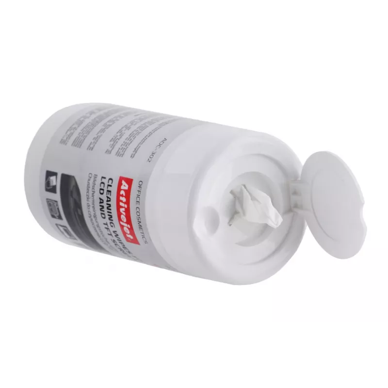 Activejet AOC-302 LCD-näytön puhdistusliinat, 100 kpl