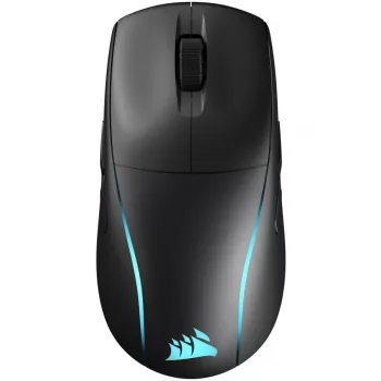 Pelihiiri CORSAIR M75 – musta, yksivärinen pinta, paino 0,089 kg