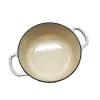Le Creuset Signature paistinpannu pyöreä valkoinen 20 cm