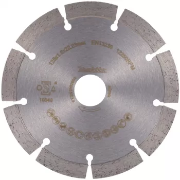 Timanttikatkaisulaikka Makita D-80086 125 mm halkaisija 22,23 mm reikä