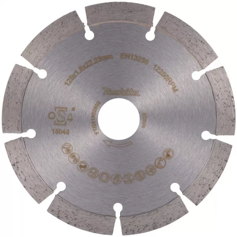 Timanttikatkaisulaikka Makita D-80086 125 mm halkaisija 22,23 mm reikä