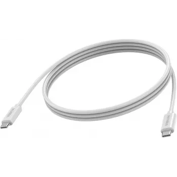 Vision 2 m valkoinen USB-C-kaapeli (TC 2MUSBC)