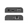 Digitus HDMI KVM IP -vastaanotin 4K/60Hz langallinen 200 m