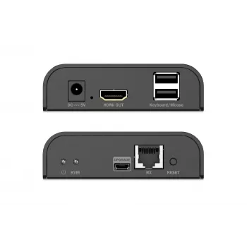 Digitus HDMI KVM IP -vastaanotin 4K/60Hz langallinen 200 m