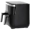 Severin FR 2453 Double -kiertoilmakypsennin 3,25 L 2850 W musta hopea