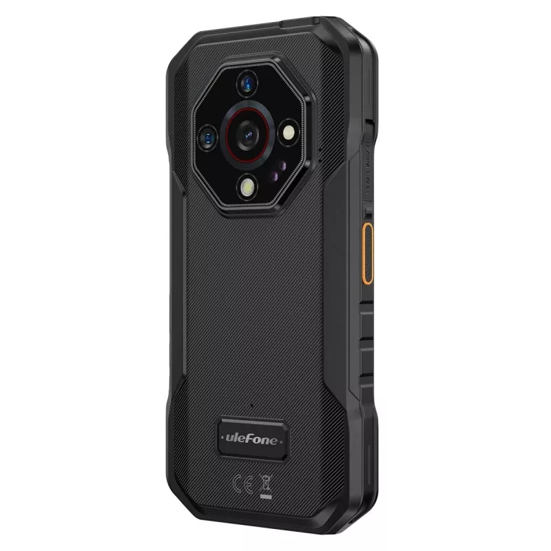 Ulefone Armor X32 UF-AX32/BK älypuhelin, 5,65 tuumaa, 6 GB RAM, 128 GB, Android 14, 5500 mAh, Future Black