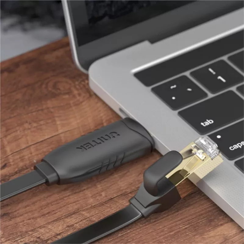 Unitek Y-SP02001B USB 2.0 – RJ-45 konsolikaapeli, 1,8 m, musta