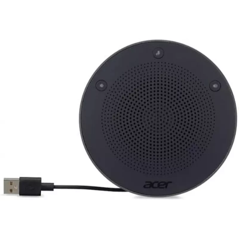 Neuvottelukaiutin Acer GP.SPK11.008 musta kannettava kaiutin USB-liitännällä