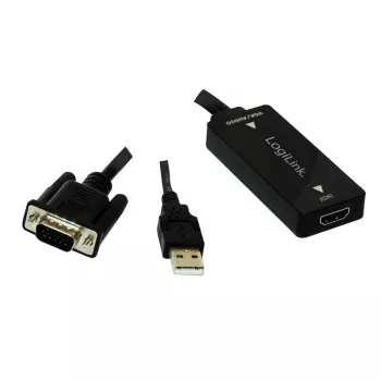 Videokaapeliadapteri LogiLink CV0060 musta