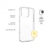 FIXED AntiUV takakansi Apple iPhone 16 Pro Max -puhelimeen, TPU kirkas