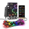 Twinkly Dots 60 RGB USB älyvalot, 3 m, musta