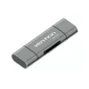 Vention USB3.0-monitoimikortinlukija harmaa metalli Type