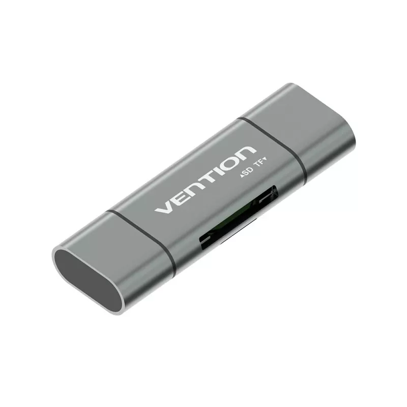 Vention USB3.0-monitoimikortinlukija harmaa metalli Type