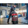 Einhell 4540036 E-Case Bag järjestelmätyökalulaukku, polyesteri, 30 kg kuormitus, musta/punainen