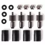 Asennussarja Alphacool 15725 musta ruostumaton teräs 25 mm 10 g