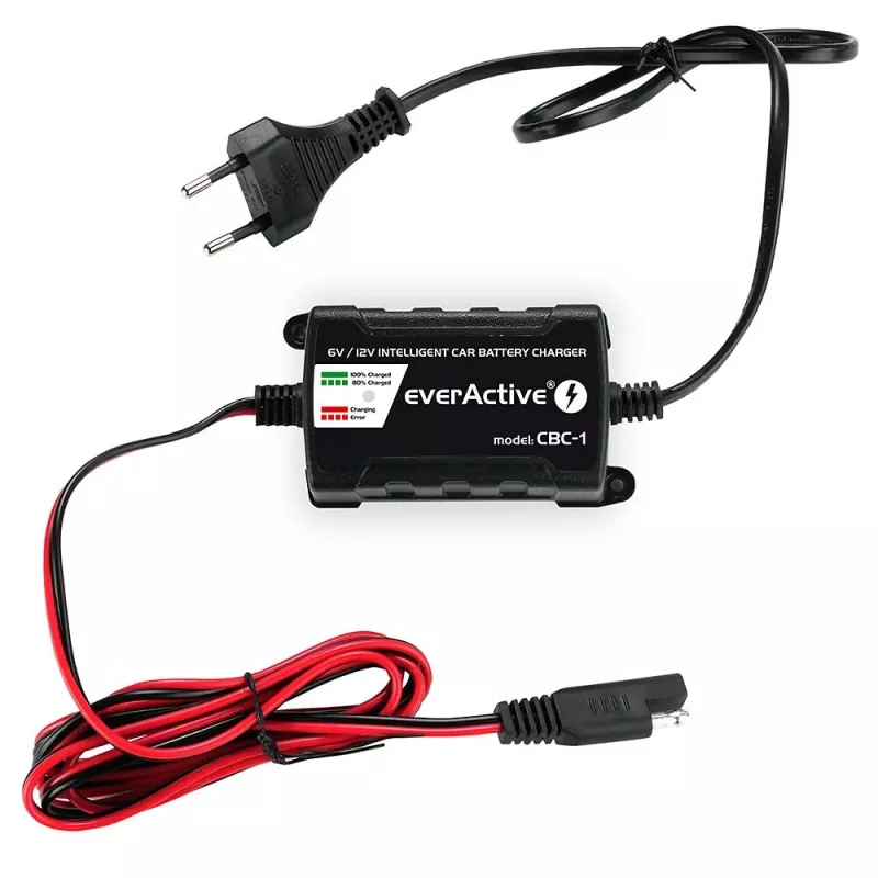 Auton akkulaturi everActive CBC1 6V/12V