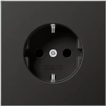 JUNG AL 1520 AN Schuko-pistorasia 16 A 250 V, antrasiitti