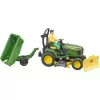 Bruder bworld John Deere ajettava ruohonleikkuri, leluajoneuvo