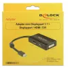 Kaapeli DeLOCK 0,16 m DisplayPort HDMI DVI Mini DisplayPort