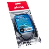 USB-kaapeli Akasa AK-CBUB46-10BK USB 3.2 Gen 2 1 m musta