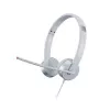 Lenovo 100 stereo analoginen headset toimisto/puhelinkeskus hopea