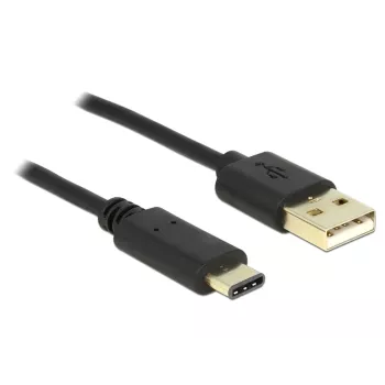 USB-kaapeli DeLOCK 2 m USB2.0-A/USB2.0-C musta