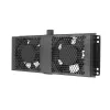 Jäähdytystuuletin Extralink 2 FANS ROOF COOLING UNIT 220V AC musta metalli