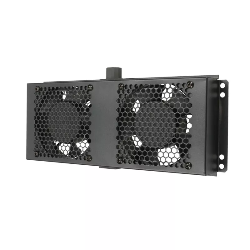 Jäähdytystuuletin Extralink 2 FANS ROOF COOLING UNIT 220V AC musta metalli