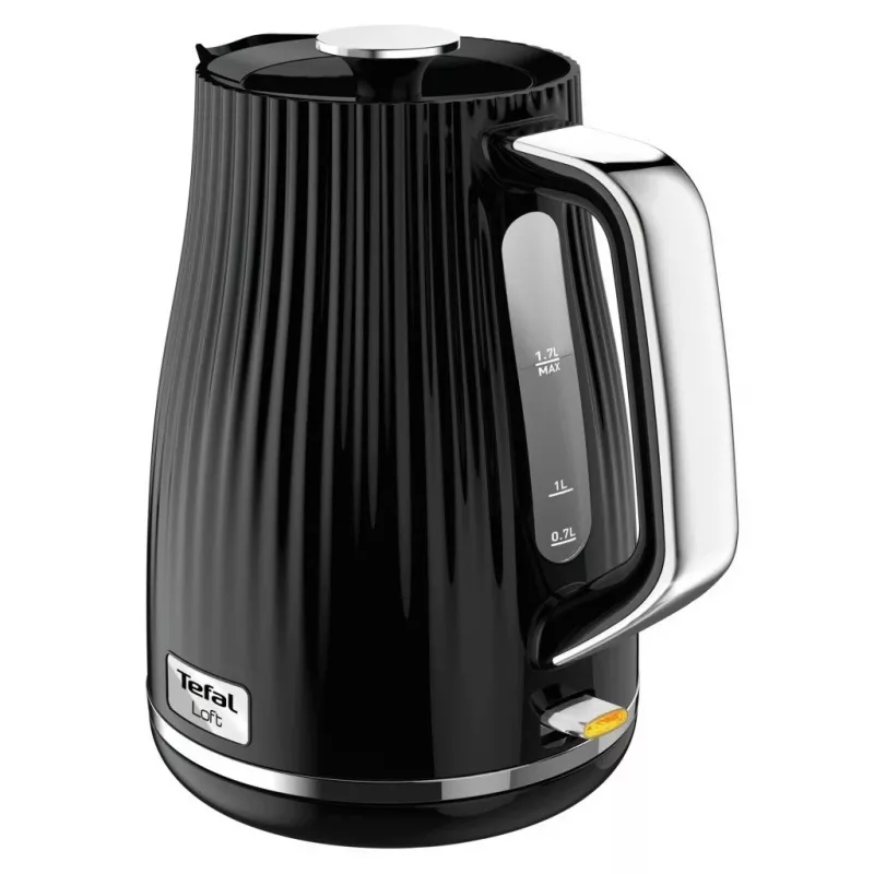 Tefal KO2508 vedenkeitin 1,7 l, 2400 W, musta, piilotettu lämpövastus
