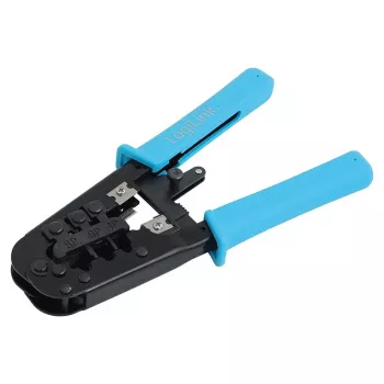 LogiLink WZ0019 monimoduulinen puristustyökalu, 8P/6P/4P, musta/sininen