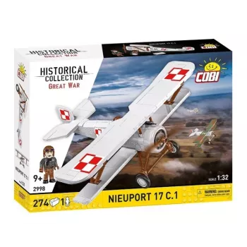 Cobi rakennussarja Nieuport 17 C.1 274-osainen pienoismallirakennussarja