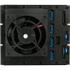 SilverStone SST-FS304-12G ulkoinen 3,5 tuuman kotelo, 4-Bay – musta