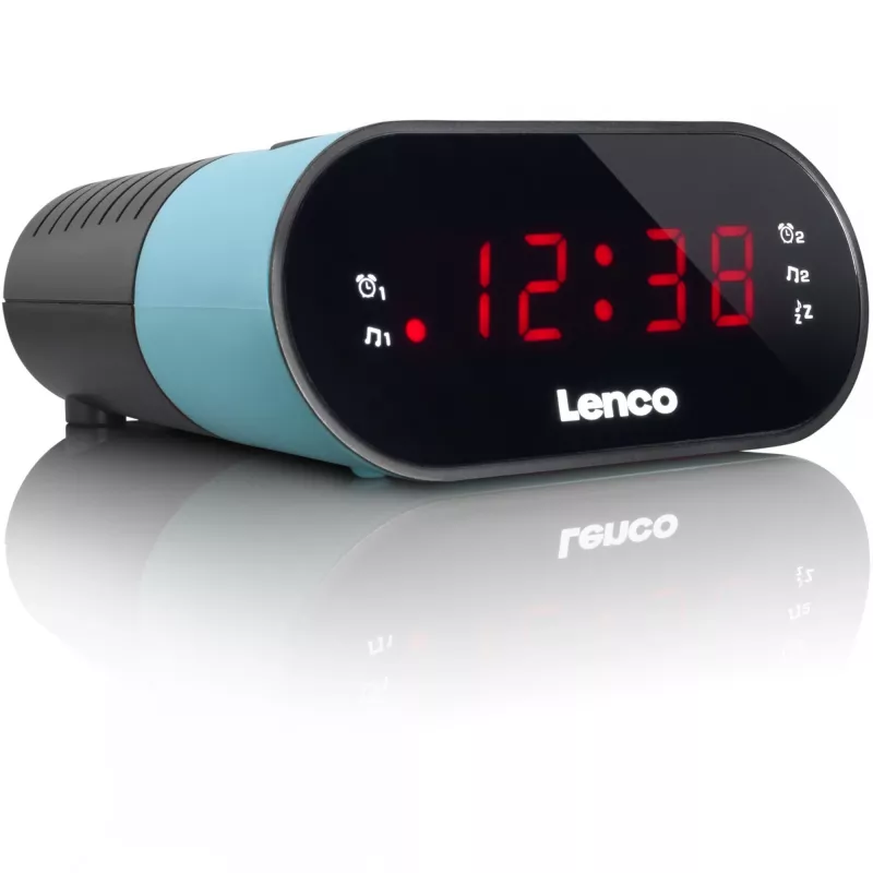 Kelloradio Lenco CR-07 musta sininen