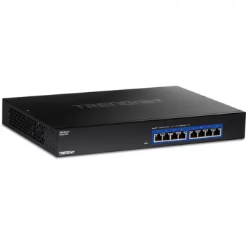 TRENDnet TEG S708 - kytkin - 8 x 100/1000/2.5G/5G/10GBase-T - pöytä- ja räkkiasennettava