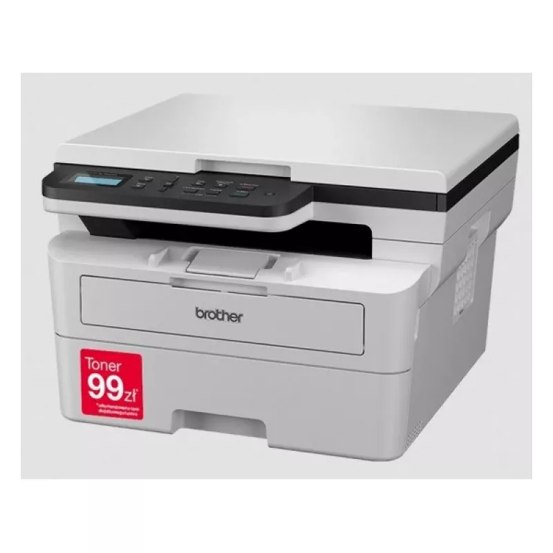 Monitoimilasertulostin Brother DCP-B7600D — mustavalkoinen, 34 sivua/min, duplex, 256 MB, USB 2.0, A4