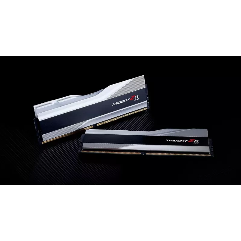 G.Skill Trident Z5 RGB F5-7200J3646F24GX2-TZ5RS DDR5 muistisarja 48 GB (2 x 24 GB) 7200 MHz CL36, hopea