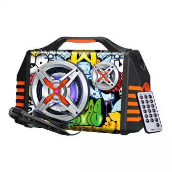 Kannettava kaiutin Manta SPK1005PRO Helios 2, musta