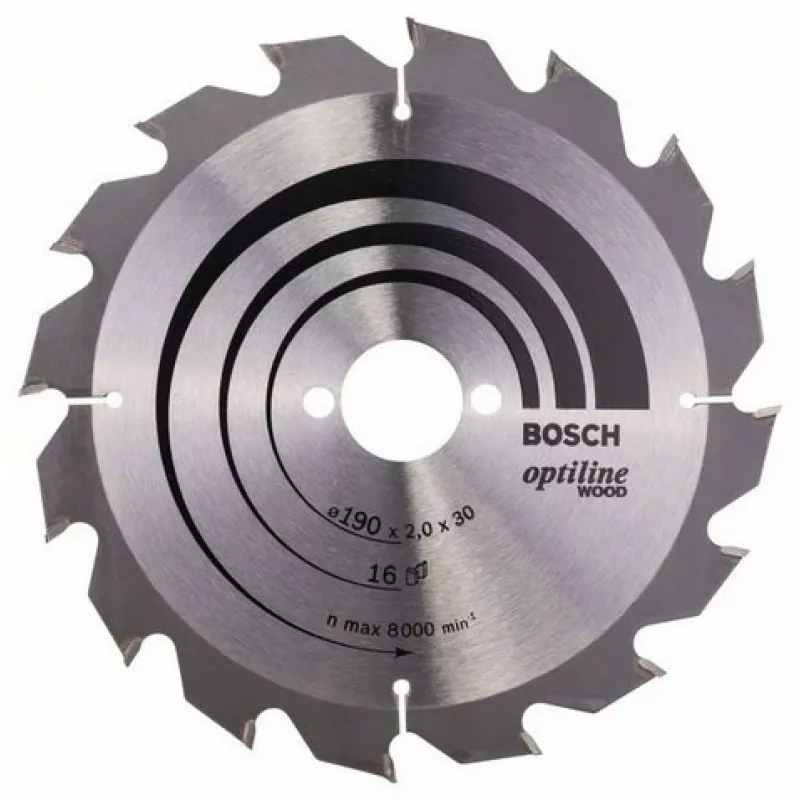 Bosch 2 608 641 184 pyörösahanterä 19 cm 1 kpl