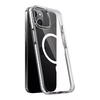 Torras Sparka -kotelo iPhone 15:lle, läpinäkyvä, malli Sparka iPhone 15