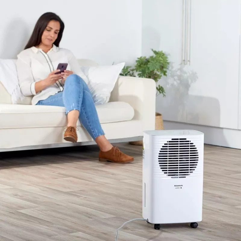 Ilmankuivain Taurus DH1201 — 2,5 L säiliö, 90 m³/h, 210 W, 43 dB, R290