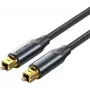 Vention optinen audiokaapeli, punottu, 5 m