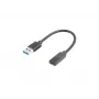 USB-kaapeli Lanberg AD-UC-UA-03 USB 3.2 Gen 1 0,15 m