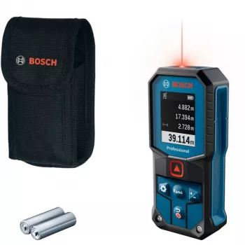 Laseretäisyysmittari GLM 40-31 Professional (sininen/musta, kantama 50 m, punainen laserviiva)