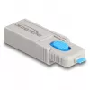 DeLOCK 20969 porttilukko DisplayPort HDMI USB Type-A USB Type-C harmaa