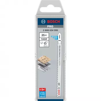 Pistosahanterä Bosch 2 608 634 995 erittäin tarkka leikkaus