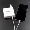 Qoltec GaN-laturi FAST 108W | 5-20V | 3-4.7A | USB C | valkoinen