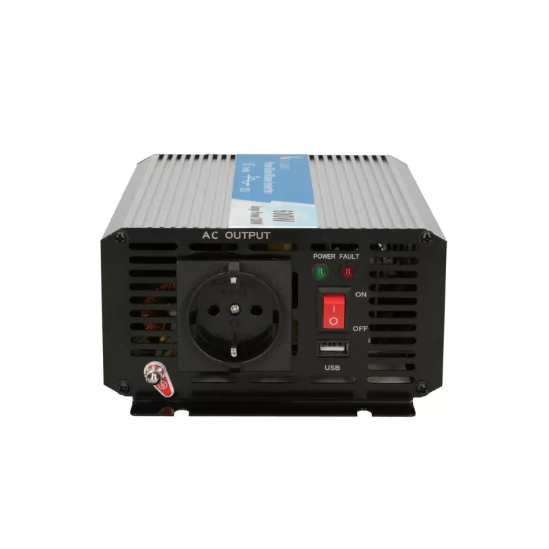 Jännitemuunnin Extralink OPIP-600W 12V 600W puhdas sini